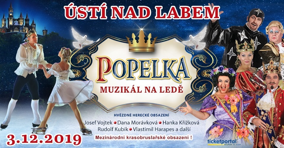 Velkovýpravné představení Popelka v Ústí nad Labem