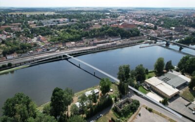 Město Roudnice nad Labem představilo studii lávky přes Labe pro pěší a cyklisty